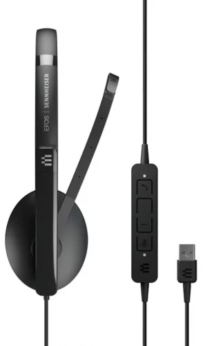 Гарнитура проводная EPOS Sennheiser ADAPT 160 USB, Double-sided HS (1000915) фото 4