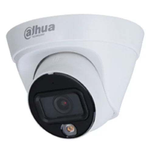Уличная купольная IP-видеокамера Full-color, 4Мп; 1/ 3 CMOS; объектив 3.6мм; WDR(120дБ); чувствительность 0.004лк@F1.0 сжатие: H.265+ H.265 H.264+ H.264 MJPEG; 2 потока до 4Мп@25к/ с; LED-подсветка до 3 (DH-IPC-HDW1439TP-A-LED-0360B-S4)