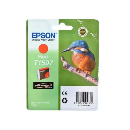 Картридж струйный Epson T1597 (C13T15974010) (C13T15974010) Картридж/ Epson SP-R2000 Red (C13T15974010)