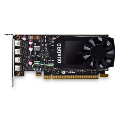 Видеокарта Видеокарта PNY Quadro P1000 V2 4 Гб (VCQP1000V2BLK-1) (VCQP1000V2BLK-1) Видеокарта/ VGA PNY NVIDIA Quadro P1000 V2, 4Gb GDDR5/128bit,PCI-E x16 3.0 фото 2