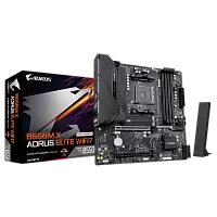 Материнская плата Gigabyte B550M X AORUS ELITE WIFI7 B550, AM4, 4*DDR4, 2*PCIEx16, 2*M.2, 1*TypeC, 4*USB3.2Gen1, 4*USB2.0, 4*SATA3.0, 2.5G, DP, HDMI, ATX, RTL