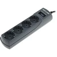 ZIS Сетевой фильтр m Max 1.8m {4 розетки, увеличенная мощность 3300 Вт}