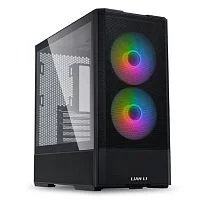 Lian Li Корпус Lancool 207 / Black / Mid-Tower, TG / 2x 140mm ARGB + 2x 120mm non LED fans inc. / G99.LAN207RX.10RS