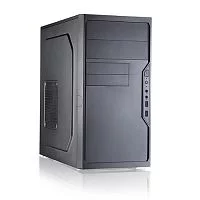 Корпус с блоком питания 450Вт./ Case Foxline FL-733, mATX, 2x5.25EXT, 2x3.5EXT, 5x3.5INT, 2xUSB2.0, HDA, w/o FAN, w/450W ATX PSU, w/1.2m EU pwr cord (FL-733-FZ450R)