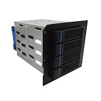 Комплектующие корпусов Chenbro 384-10501-2102A0 AS'Y COMPONENT,SR10569 PLUS,3.5" HOTSWAP HDD CAGE,W/ 12G,SATA/ SAS 4 PORTS,W/ 8CM FAN,4PCS/ CTN,SR10569p18