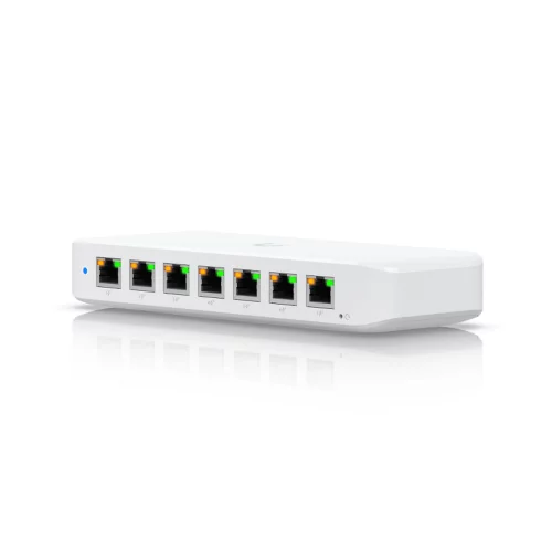 Коммутатор Ubiquiti UniFi Switch Ultra 210W PoE-коммутатор, 8х 1G RJ45, раздача 202 Вт (USW-ULTRA-210W)
