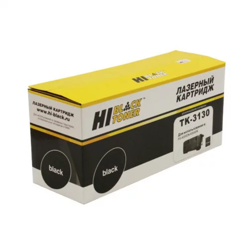 Тонер-картридж Hi-Black HB-TK-3130, черный, 25000 страниц, для Kyocera FS-4200DN/ 4300DN/ ECOSYS M3550iDN (401080121)