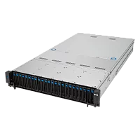 Серверная платформа/ ASUS RS521A-E12-RS24U, 2U, 1 x SP5 LGA 6096 360W, 24 x DDR5 6400/ 4800*, 12x 3.5" NVMe hsb + 2x 2.5" SATA, 2x M.2 22110, up to 1 PCIe Gen5 x8 LP + 1 OCP3.0, 2 x 1GbE RJ-45 LAN In (90SF03X1-M000E0)