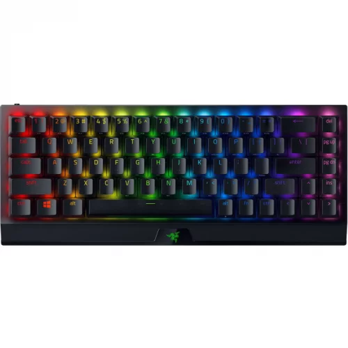 Клавиатура Razer BlackWidow V3 Mini (RZ03-03890700-R3R1) (RZ03-03890700-R3R1) Клавиатура Razer BlackWidow V3 Mini, HyperSpeed, Yellow Switch, RGB, Bluetooth, USB-C (RZ03-03890700-R3R1)
