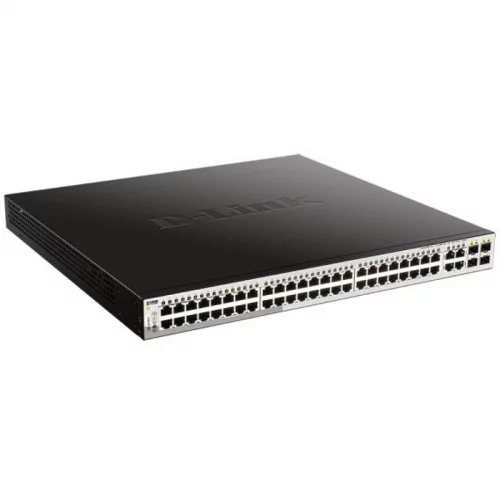 Коммутатор D-Link DGS-1210-52MP/ FL1A 48x RJ-45 PoE (DGS-1210-52MP/ FL1A) (DGS-1210-52MP/FL1A) фото 2