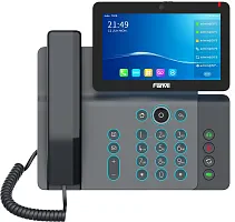SIP-Телефон Fanvil V67, 20 SIP-акк., 7", 1024x600 Цвет. экран, POE, БП в комп., 2x1 Gbps, Wi-Fi, BT 4.2 (V67#!!!)
