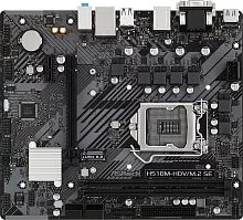 Материнская плата Asrock H510M-HDV/ M.2 SE Soc-1200 Intel H470 2xDDR4 mATX AC`97 8ch(7.1) GbLAN+VGA+DVI+HDMI (H510M-HDV/M.2 SE)