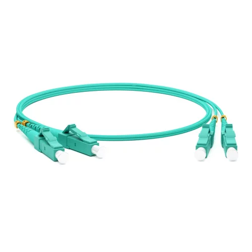 FC-D2-503-LC/ PR-LC/ PR-H-15M-LSZH-AQ Патч-корд волоконно-оптический (шнур) MM 50/ 125(OM3), LC-LC, duplex, 10G/ 40G, LSZH, 15 м (FC-D2-503-LC/PR-LC/PR-H-15M-LSZH-AQ)