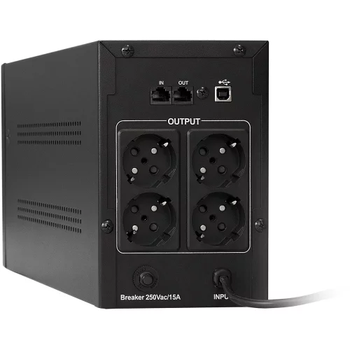 Exegate EP285515RUS ИБП ExeGate SpecialPro UNB-2000.LED.AVR.EURO.RJ.USB фото 2