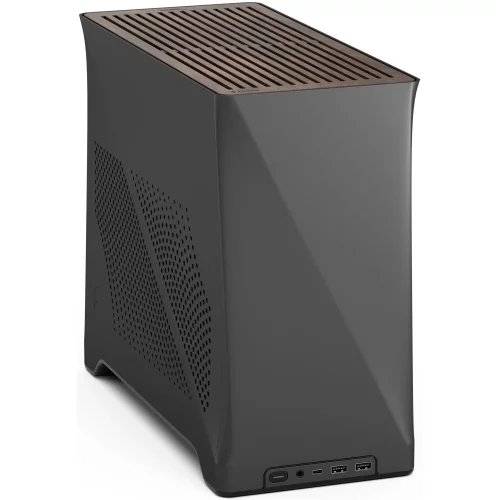 Корпус ПК без блока питания/ Case Fractal Design Era 2, Mini-Tower, 2x120mm, 2xUSB-A 3.0 + 1xUSB 3.2 Type-C, SFX PSU Support, mITX Charcoal Gray (FD-C-ERA2N-02) фото 2