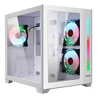 Ginzzu V450 RGB Белый CRC6 FAN12CM RGB*3