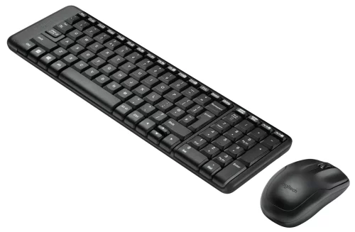 Клавиатура + мышь Logitech MK220, черный, USB, беспроводная (920-003161) фото 5