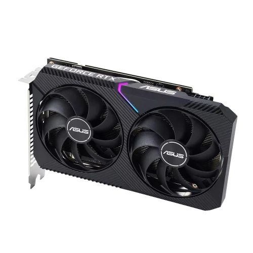 Видеокарта ASUS NVIDIA GeForce DUAL-RTX3050-O8G-V2 8GB (90YV0GH6-M0NA00) Видеокарта ASUS NVIDIA GeForce DUAL-RTX3050-O8G-V2 8GB, GDDR6/128-bit, PCIe 4.0, 1xDVI-D, 1xHDMI 2.1, 1xDP, 2-slot (90YV0GH6-M0NA00) фото 6