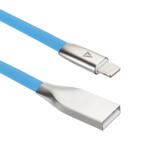 Кабели USB ACD USB кабель ACD-Infinity Lightning ; USB-A TPE, 1.2м, синий (ACD-U922-P5L)