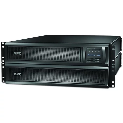 ИБП APC Smart-UPS X 2200VA/ 1980W, 2U/ Tower, Line-Interactive, LCD, 8x C13 (220-240V), 1x C19, SmartSlot, USB, EPO, HS repl. batt. (SMX2200RMHV2U) фото 2
