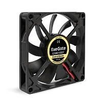 Exegate EX295236RUS Вентилятор 12В DC ExeGate ExtraSilent ES08015B2P (80x80x15 мм, 2-Ball (двойной шарикоподшипник), 2pin, 1700RPM, 17dBA)