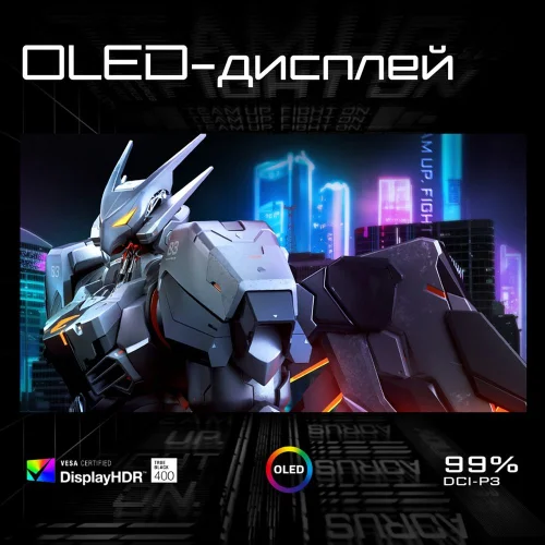 Монитор Gigabyte 49 Aorus CO49DQ черный OLED 16:9 HDMI M/ M матовая HAS Piv 250cd 178гр/ 178гр 5120x1440 144Hz DP DQ USB 11.28кг (20VM0-CO49DQBT-1EKR) фото 12