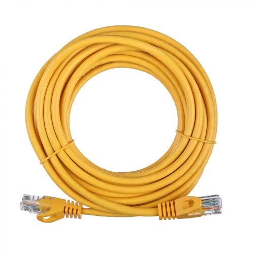 Кабель ACD Патч-корд ACD-LPU5E-50Y |ACD-LPU5E-50Y| Cat5e UTP 24AWG 4Pair, 7/ 0.18мм CCA Желтый, 5.0м, (741623)