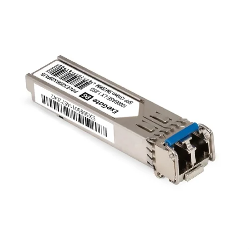 Exegate EX298328RUS Трансивер SFP EXT-1G-SM1310-LC2-20KM (1000Base-LX для одномодового оптического кабеля, 1,25 Гбит/с, Tx:1310/Rx:1310 нм, до 20 км, разъем Duplex LC) фото 2