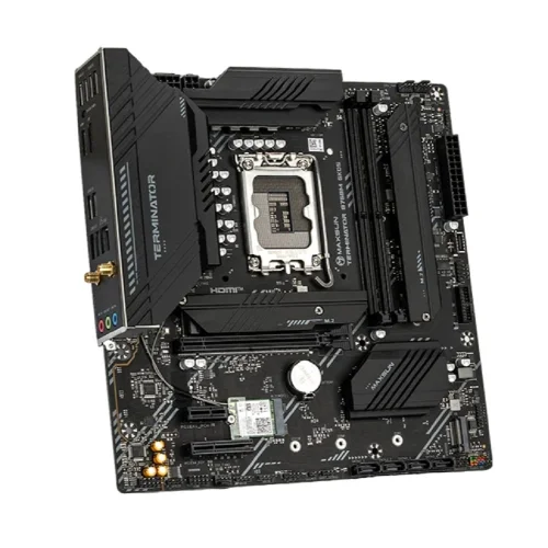 MAXSUN MS-Terminator B760M GKD5 WIFI (Socket 1700, mATX, 2*DDR5(96Gb), DP/HDMI, 4*SATA3, 3*M.2, 1xPCI-Ex16/1*PCIEx4/1*PCIEx1, 6*USB 2.0, 2*USB 3.2, LAN 1*2.5G, Wi-Fi 6, RTL) фото 2