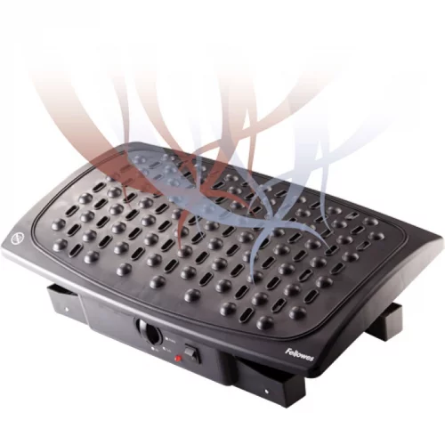 Подставка для ног Fellowes CRC-80709 регулировка высоты 10.5/12/13.5 см, 3 варианта температуры, черный (FS-80709) фото 3