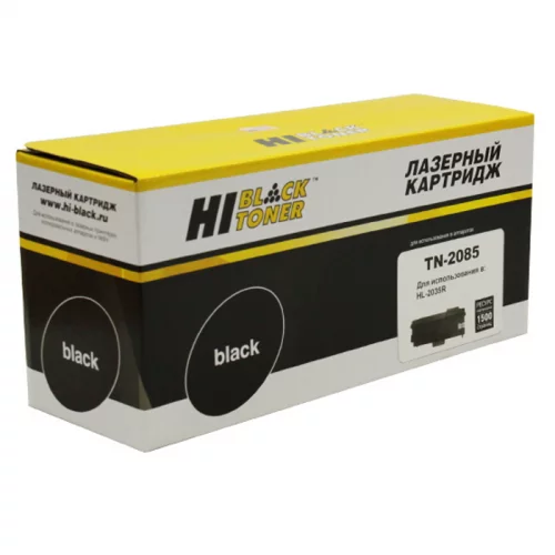 Тонер-картридж Hi-Black HB-TN-2085 Bk 1.5K (98402213) (98402213) Тонер-картридж Hi-Black HB-TN-2085 Bk 1.5K (для Brother HL-2035R) (98402213)