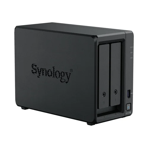 Система хранения данных Synology DC 2,6GhzCPU/ 4GB(32)/ RAID0,1,10,5,6/ 2HP HDD SATA(3.5', 2.5')upto 7HDD(1xDX525)/ 2xM.2/ 1xUSB3.2/ 1xGbE/ 1x2.5GbE/ iSCSI/ 1xPS/ 1YW repl DS723+ (DS725+)