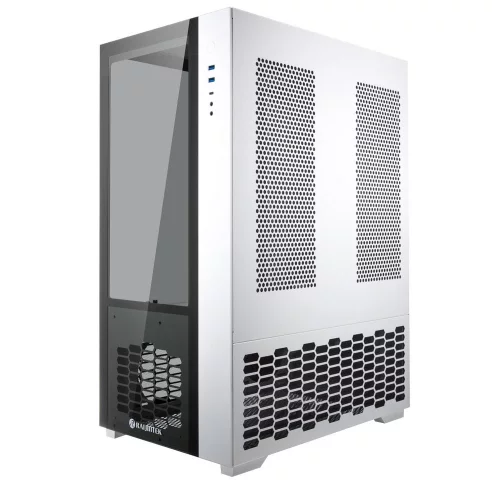 Корпус Raijintek PAEAN PREMIUM WHITE 0R20B00209, Aluminum, ATX/ MICRO ATX/ MINI-ITX, USB3.0x2, Type Cx1, HD Audiox1 фото 3