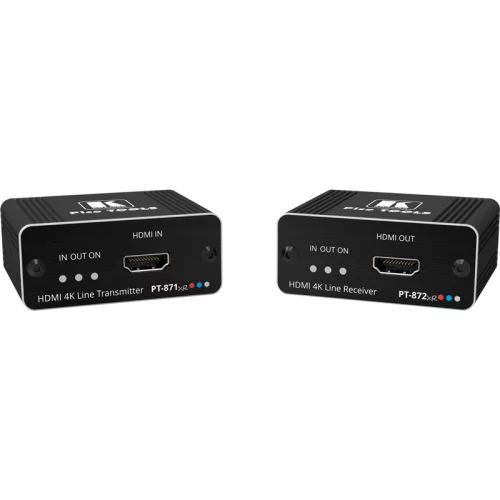 Комплект из передатчика и приемника HDMI по витой паре DGKat 2.0; поддержка 4К60 4:4:4 [50-80389390] (PT-871/2XR-KIT)