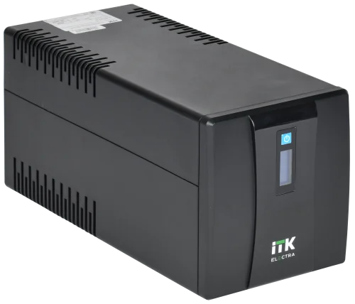 ITK ELECTRA ET ИБП 1,2кВА/720Вт с АКБ 2х7AH USB Schuko (EET-1200VA-1-002-S)