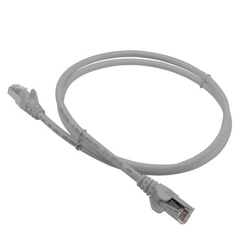 Патч-корд LANMASTER LSZH FTP кат.5e, 3.0 м, серый (LAN-PC45/ S5E-3.0-GY) (LAN-PC45/S5E-3.0-GY)