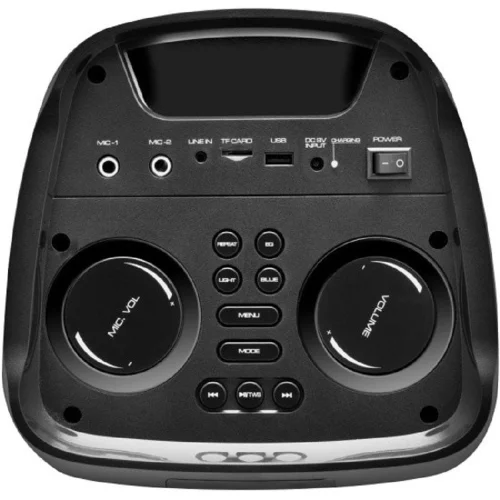 Ginzzu GM-215 {80Вт, LED-дисплей, TWS, 60Гц- 18кГц, USB-flash, microSD-card, FM-радио, пульт ДУ, батарея 7,4В/ 5400мАч} фото 2