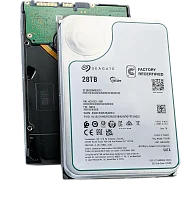 Жесткий диск/ HDD Seagate SATA 28Tb 7200 Exos 6Gb/ s 512Mb OFFICIAL RECERTIFIED MTBF - 2.5M hrs 1 year warranty (replacement ST26000NM000C, ST28000NM003K, ST28000NM000C) (ST28000NM001C)