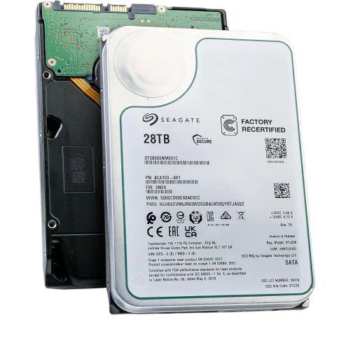 Жесткий диск/ HDD Seagate SATA 28Tb 7200 Exos 6Gb/ s 512Mb OFFICIAL RECERTIFIED MTBF - 2.5M hrs 1 year warranty (replacement ST26000NM000C, ST28000NM003K, ST28000NM000C) (ST28000NM001C)