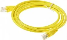 Патч-корд cat.5E molded 2м желтый RJ-45 (m)-RJ-45 (m) (упак.:1шт) (630501) (630501#MLN)