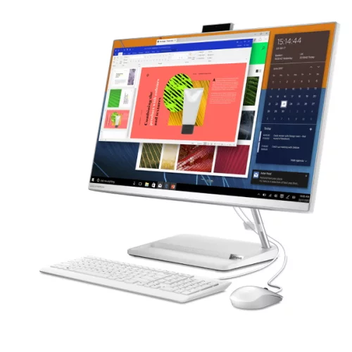 Моноблок Lenovo IdeaCentre 3 27ALC6 AIO 27 FHD, Ryzen 5 5500U, 8GB, 512GB SSD, DVD-RW, WiFi, BT, DOS [F0FY001VRK]