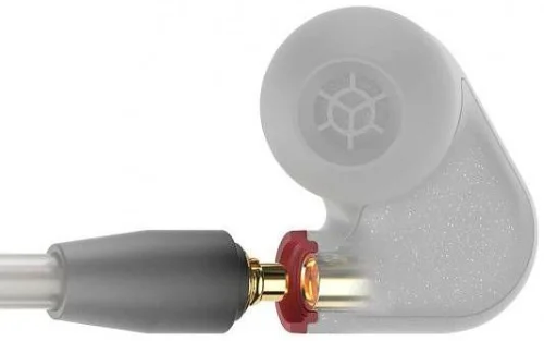 Наушники вкладыши Sennheiser IE 300 1.25м черный проводные крепление за ухом (509104) фото 4