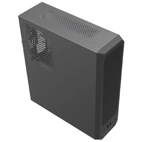 Корпус с блоком питания 230W/ Case Foxline FL-1004-TFX230B-85 mATX case, black, w/PSU TFX 230W 85+ bronze, w/2xUSB3.0, HDA, w/pwr cord, w/8cm FAN фото 3