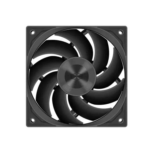 Кулер для Компьютер Case Cooler PCCooler F5R120 BK 3IN1 (120x120x25mm, 4-pin PWM, 46CFM, 26.88dBA, 1800RPM, Black, 3pcs)