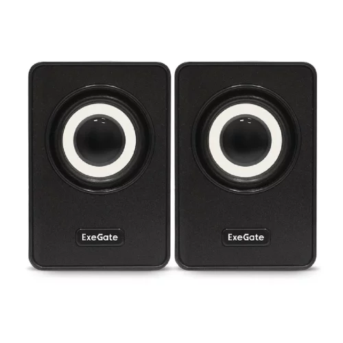 Exegate EX287054RUS Акустическая система 2.0 ExeGate Disco 120 (питание USB, 2х3Вт (6Вт RMS), 100-20000Гц, черный) фото 3