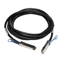 Кабель FiberTrade Кабель прямого подключения FT-QSFP+CabP-AWG30-1 (40G, 30AWG витая пара, QSFP+, 1м)