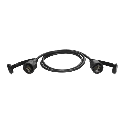 Индустриальный шнур HDMI, IP68, 5.0 м, черный LAN-HDMI-HDMI-5.0-WP