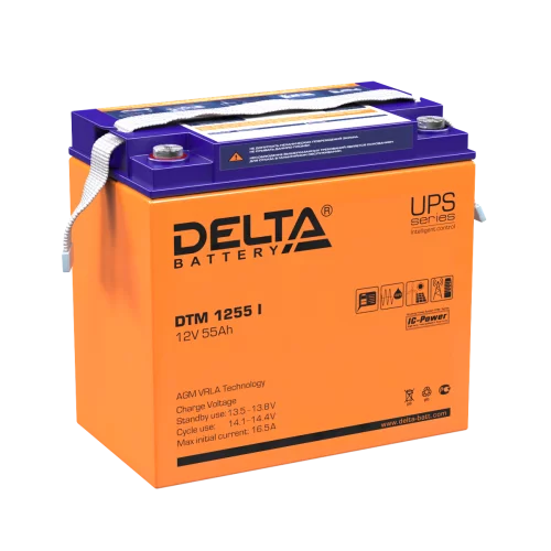 Аккумуляторная батарея DELTA BATTERY DTM 1255 I