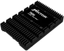 Твердотельный накопитель/ Micron SSD 7500 PRO, 7680GB, U.3(2.5" 15mm), NVMe, PCIe 4.0 x4, 3D TLC, R/ W 7000/ 5900MB/ s, IOPs 1 100 000/ 215 000, TBW 14016, DWPD 1 (12 мес.) (MTFDKCC7T6TGP-1BK1DABYYR)