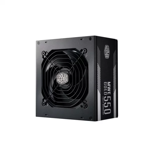 Блок питания Cooler Master V550 Gold, 550W, ATX, 140mm, 8xSATA, 2xPCI-E(6+2), APFC, 80+ Gold (MPY-5501-AFAAGV-EU) фото 4